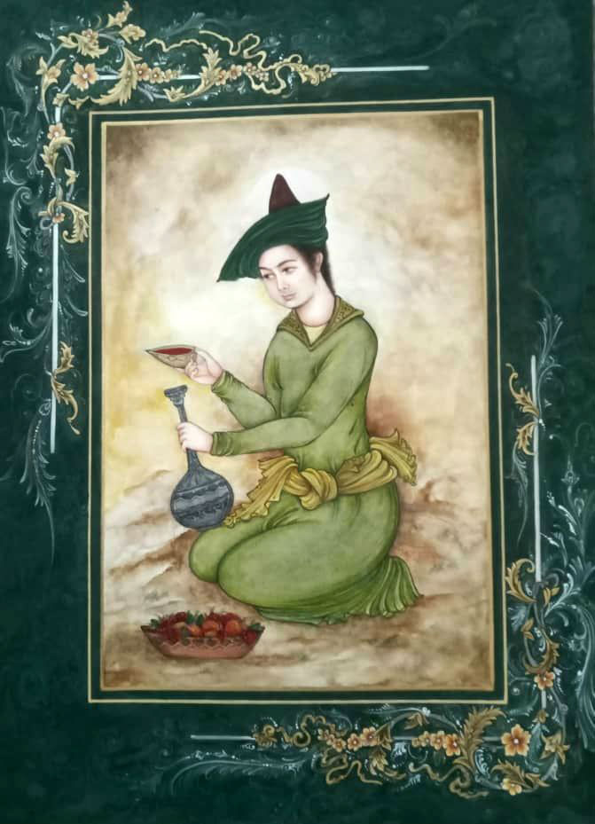 تابلو مینیاتور عصر صفوی